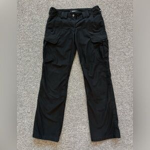 5.11 Tactical Black Cargo Pants Women’s Size 6 Utility Workwear EMS Work Durable